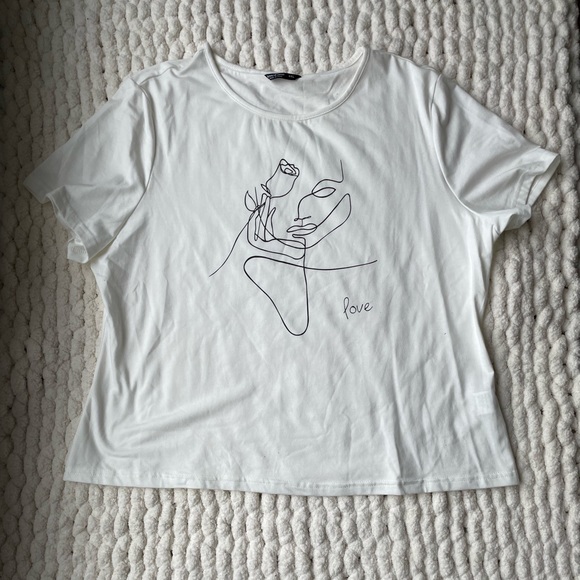 White SHEIN Top - Picture 2 of 3